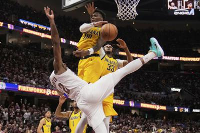 APTOPIX Pacers Cavaliers Basketball
